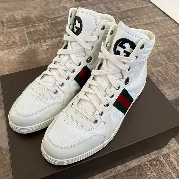 Gucci Other - *MINT CONDITION* 2016 Gucci Men’s High Top Sneakers Sz 10